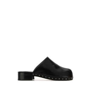 Our Legacy Women Black Leather Naoto Mules